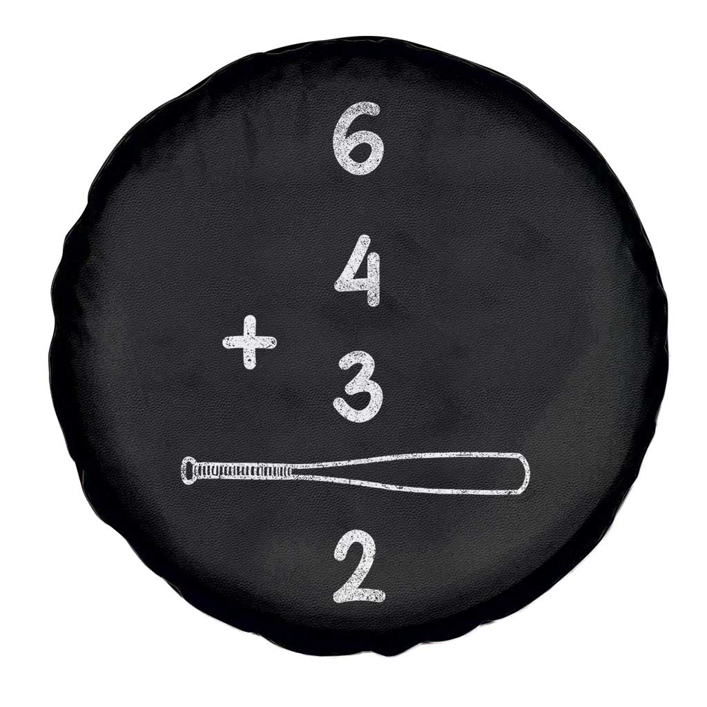 Double Play Spare Tire Cover 6 4 3 2 Vintage Baseball Bat Softball Player TS10 Print Your Wear