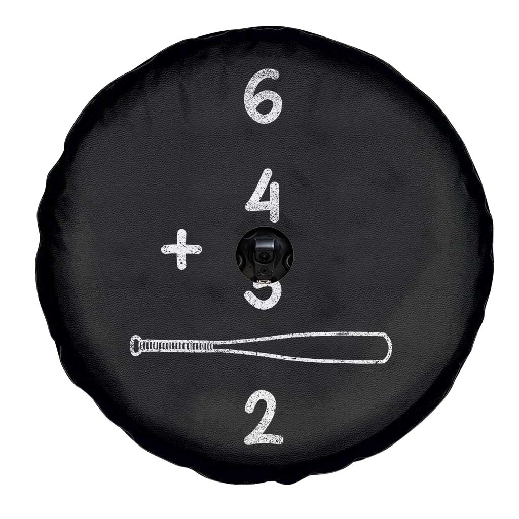 Double Play Spare Tire Cover 6 4 3 2 Vintage Baseball Bat Softball Player TS10 Print Your Wear