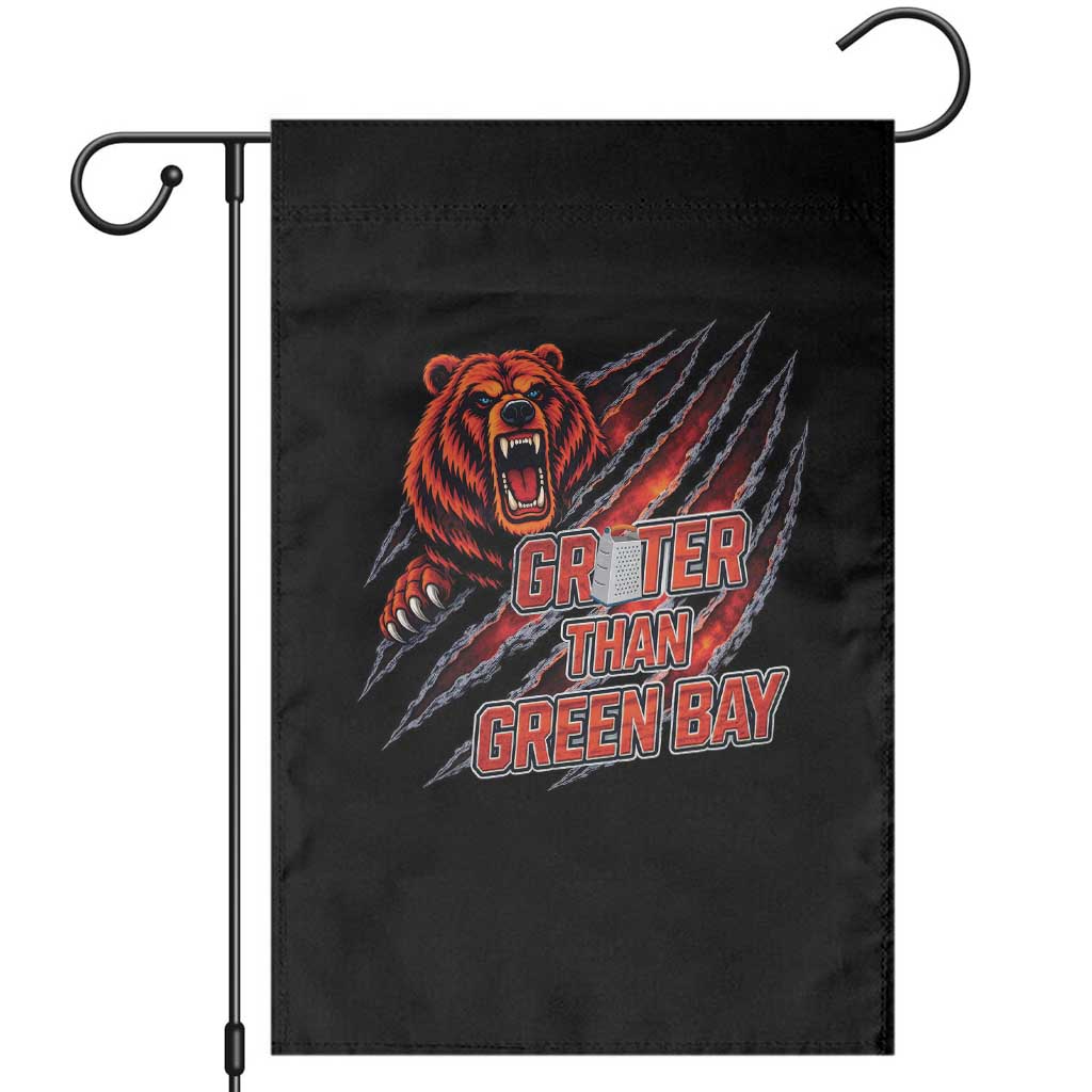 Grater Than GB Garden Flag Grate Cheese Foolball Fans TS10 Black Print Your Wear