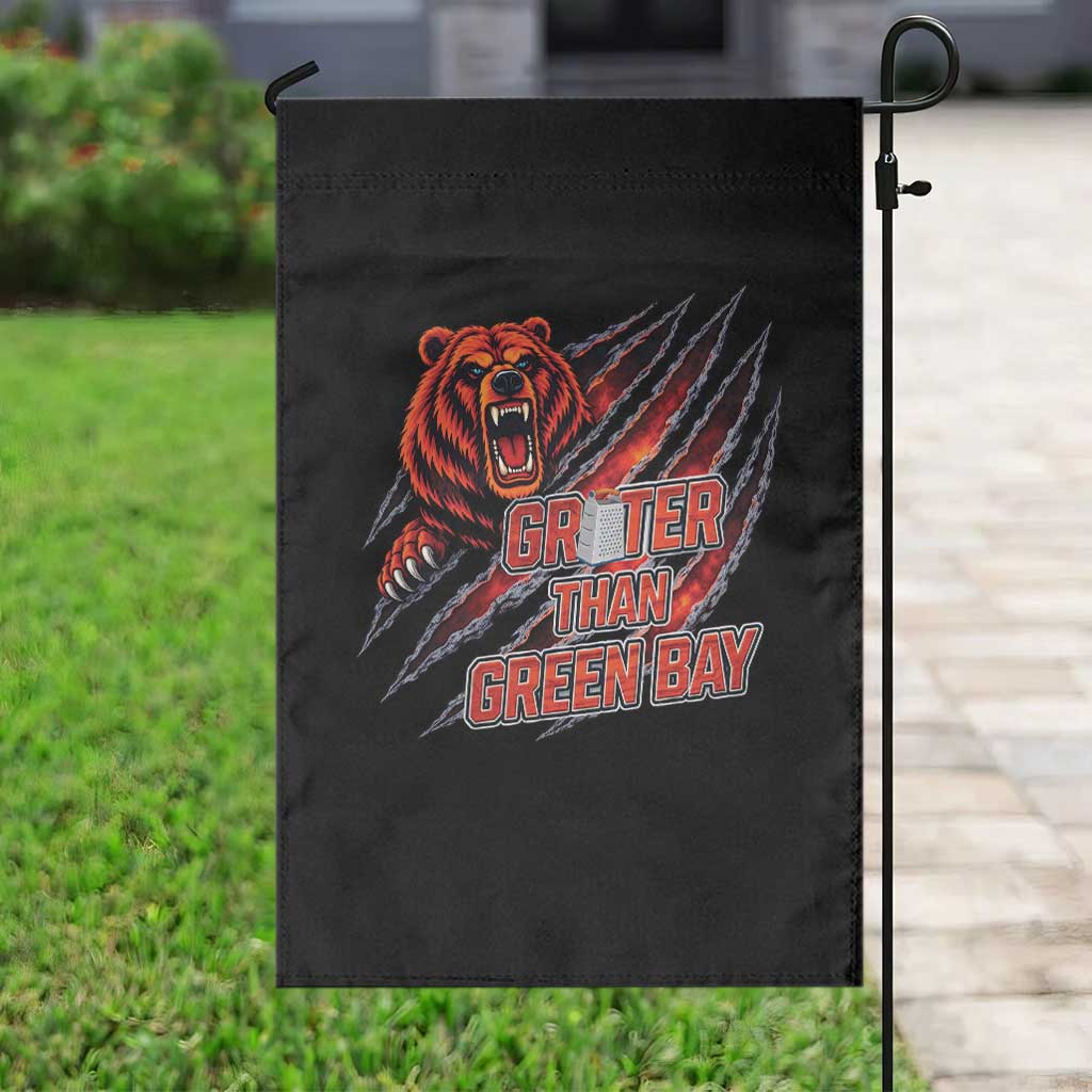 Grater Than GB Garden Flag Grate Cheese Foolball Fans TS10 Print Your Wear