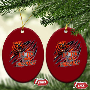 Grater Than GB Ceramic Ornament Grate Cheese Foolball Fans TS10 Print Your Wear