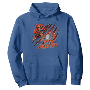 Grater Than GB Hoodie Grate Cheese Foolball Fans TS10 Royal Blue Print Your Wear