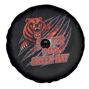Grater Than GB Spare Tire Cover Grate Cheese Foolball Fans TS10 Print Your Wear
