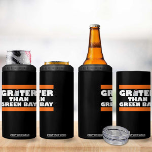 BF Game Day 4 in 1 Can Cooler Tumbler Funny Grater Than GB Foolball Fans TS10 Print Your Wear