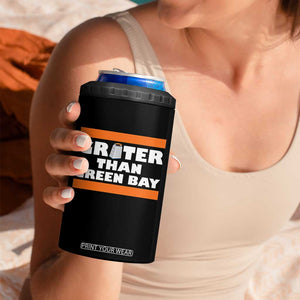 BF Game Day 4 in 1 Can Cooler Tumbler Funny Grater Than GB Foolball Fans TS10 Print Your Wear