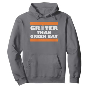 BF Game Day Hoodie Funny Grater Than GB Foolball Fans TS10 Charcoal Print Your Wear