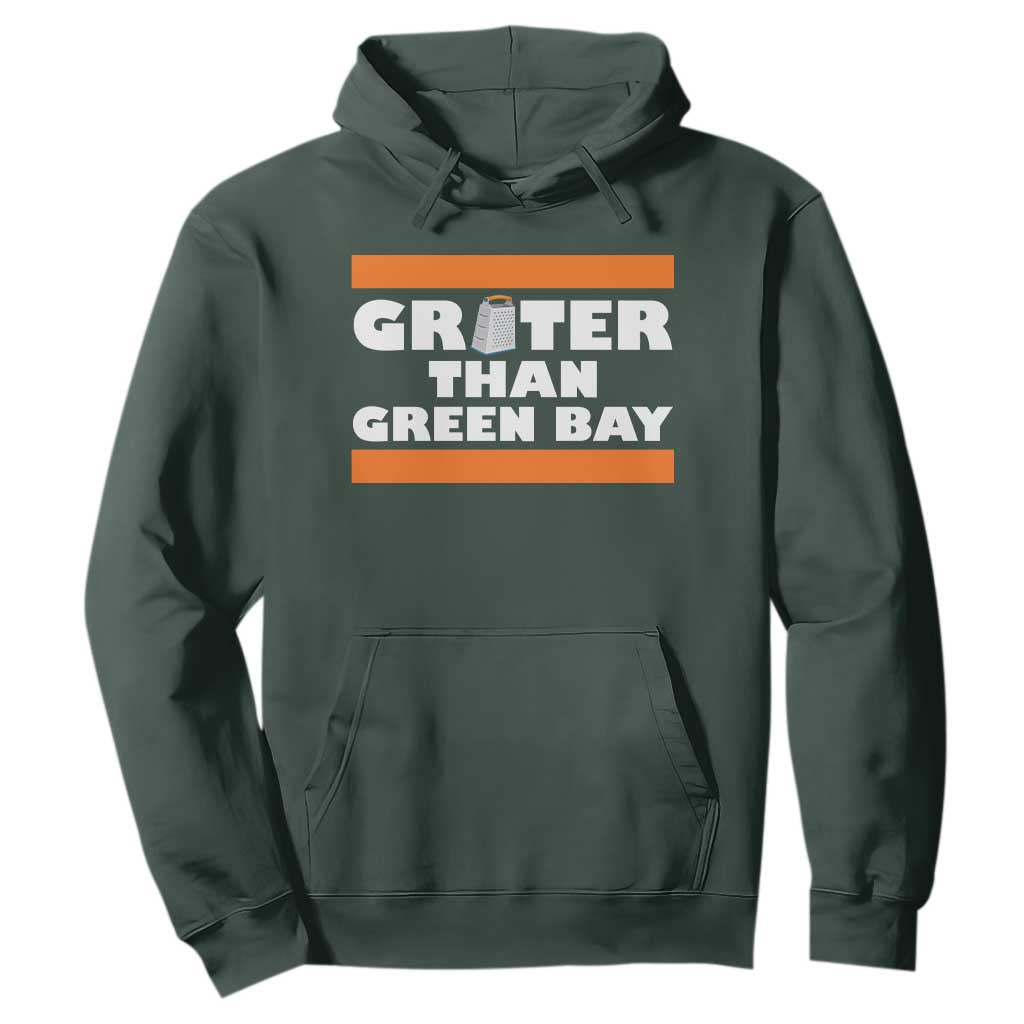 BF Game Day Hoodie Funny Grater Than GB Foolball Fans TS10 Dark Forest Green Print Your Wear