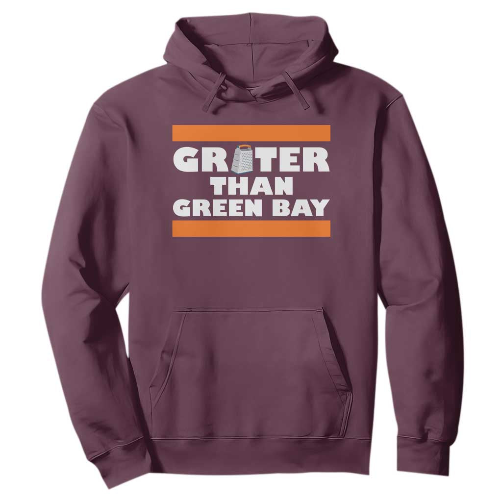 BF Game Day Hoodie Funny Grater Than GB Foolball Fans TS10 Maroon Print Your Wear
