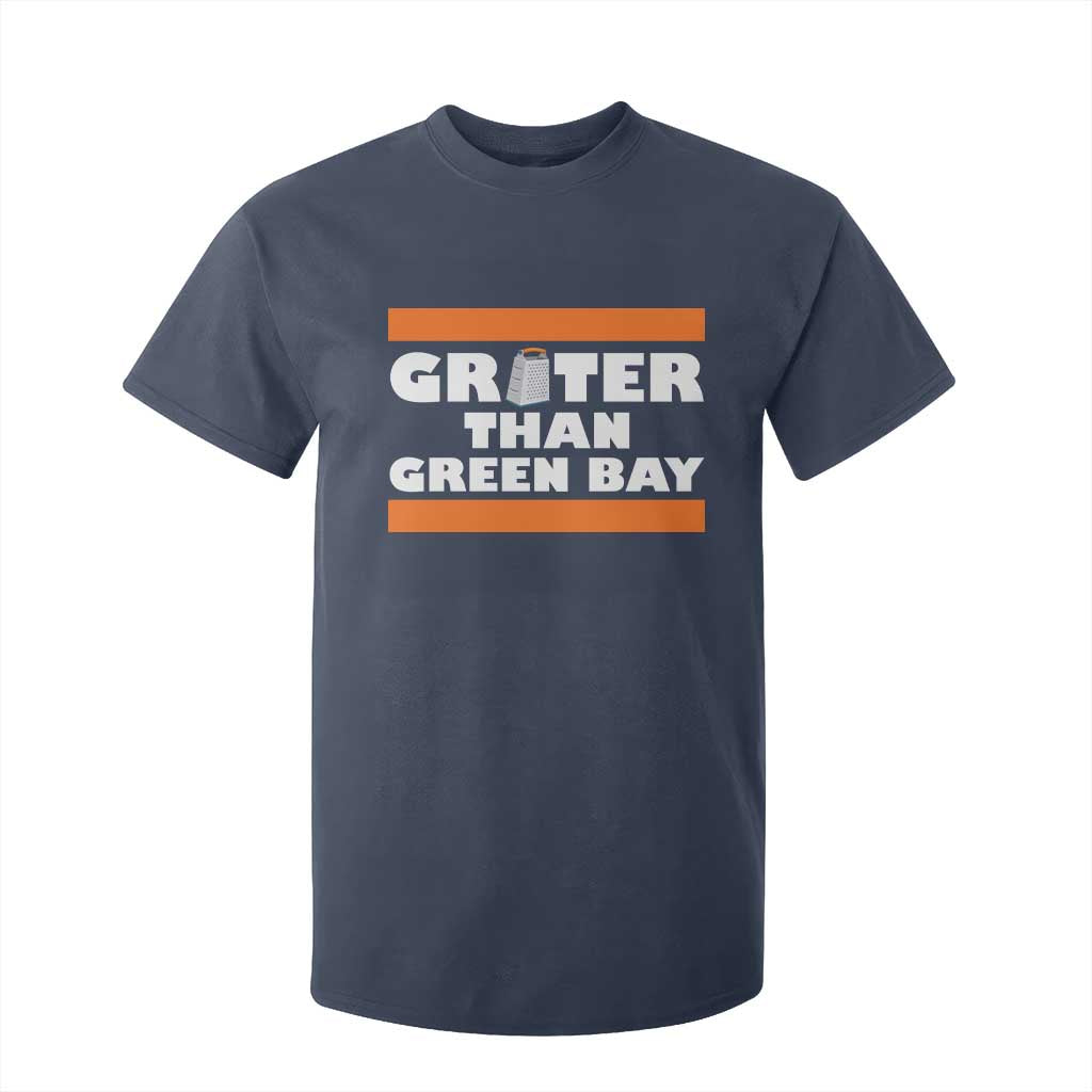 BF Game Day T Shirt For Kid Funny Grater Than GB Foolball Fans TS10 Navy Print Your Wear