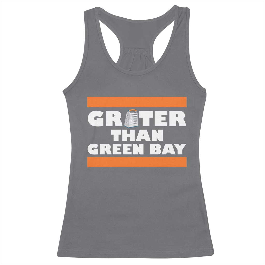 BF Game Day Racerback Tank Top Funny Grater Than GB Foolball Fans TS10 Charcoal Print Your Wear