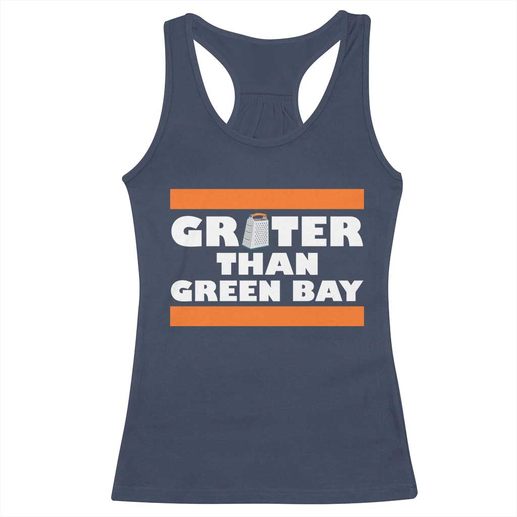 BF Game Day Racerback Tank Top Funny Grater Than GB Foolball Fans TS10 Navy Print Your Wear