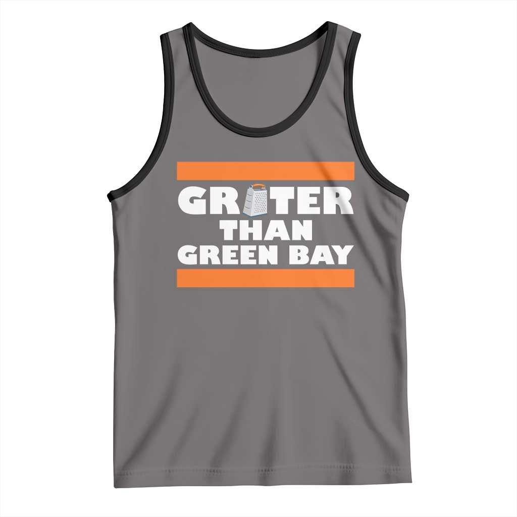 BF Game Day Tank Top Funny Grater Than GB Foolball Fans TS10 Deep Heather Black Print Your Wear