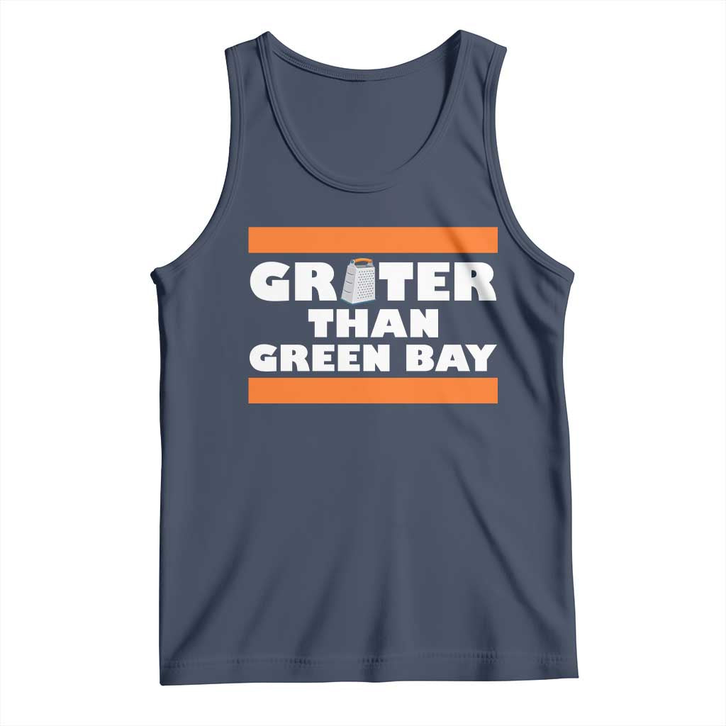 BF Game Day Tank Top Funny Grater Than GB Foolball Fans TS10 Navy Print Your Wear