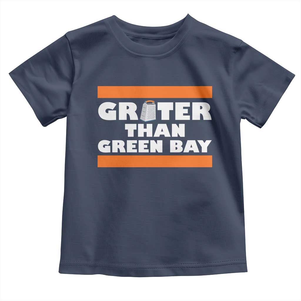 BF Game Day Toddler T Shirt Funny Grater Than GB Foolball Fans TS10 Navy Print Your Wear