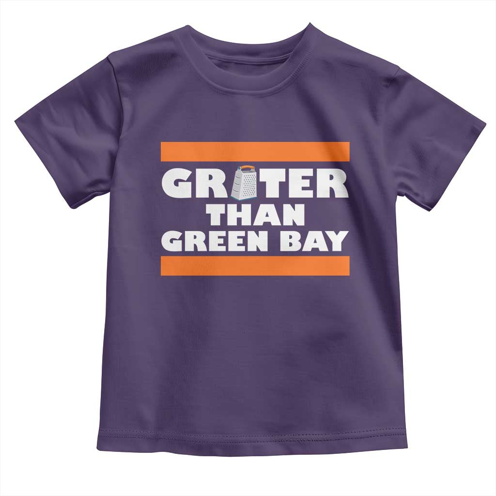 BF Game Day Toddler T Shirt Funny Grater Than GB Foolball Fans TS10 Purple Print Your Wear