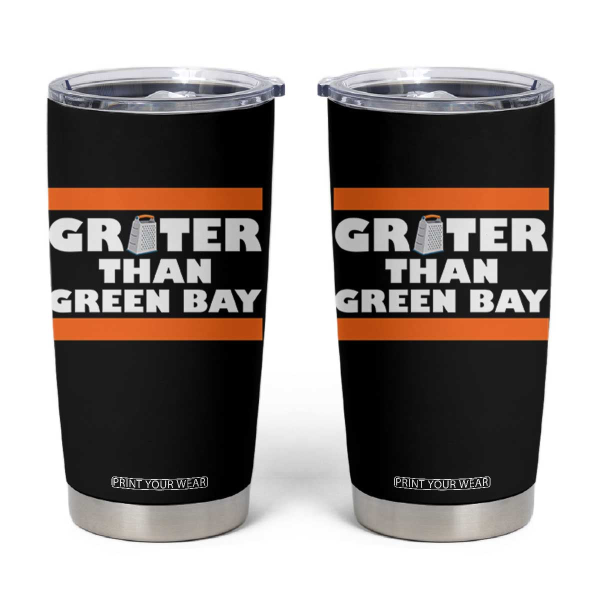 BF Game Day Tumbler Cup Funny Grater Than GB Foolball Fans TS10 Black Print Your Wear
