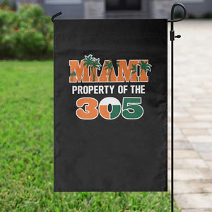 305 Miami Pride Garden Flag Urban Style Miami Beach Graphic TS10 Print Your Wear