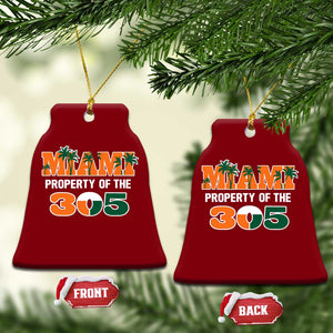 305 Miami Pride Ceramic Ornament Urban Style Miami Beach Graphic TS10 Print Your Wear