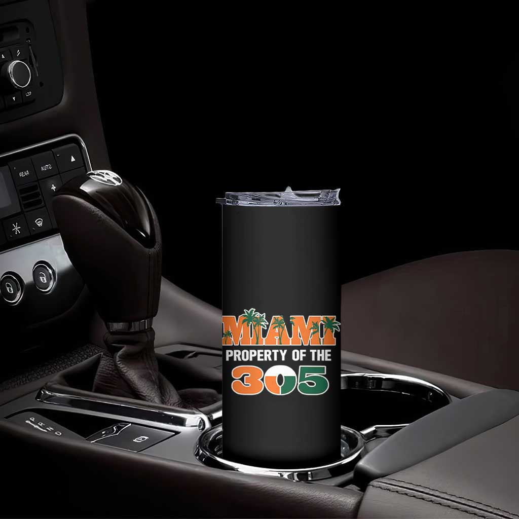 305 Miami Pride Skinny Tumbler Urban Style Miami Beach Graphic TS10 Print Your Wear
