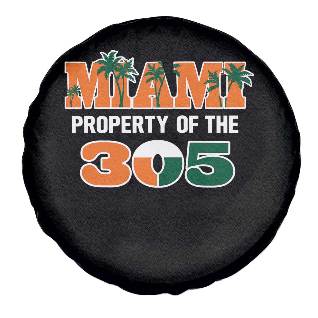 305 Miami Pride Spare Tire Cover Urban Style Miami Beach Graphic TS10 Print Your Wear