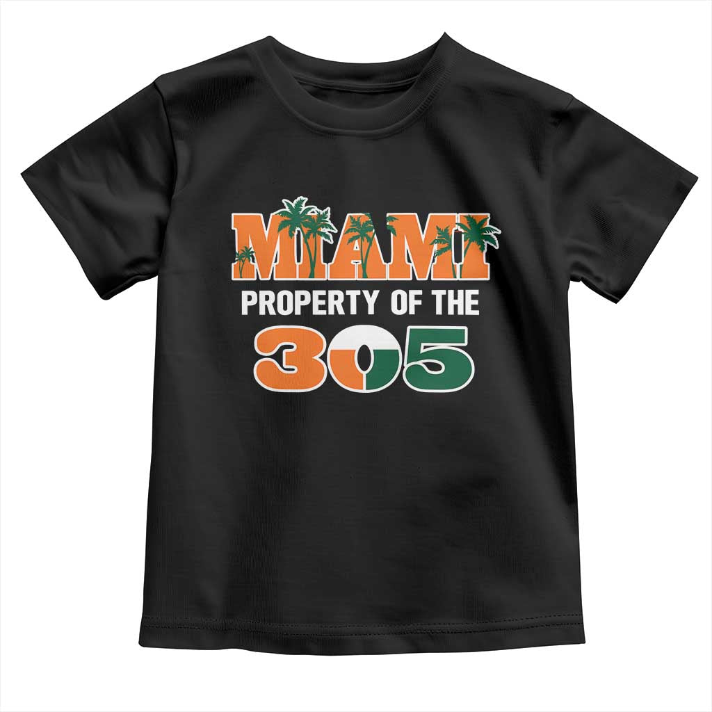 305 Miami Pride Toddler T Shirt Urban Style Miami Beach Graphic TS10 Black Print Your Wear