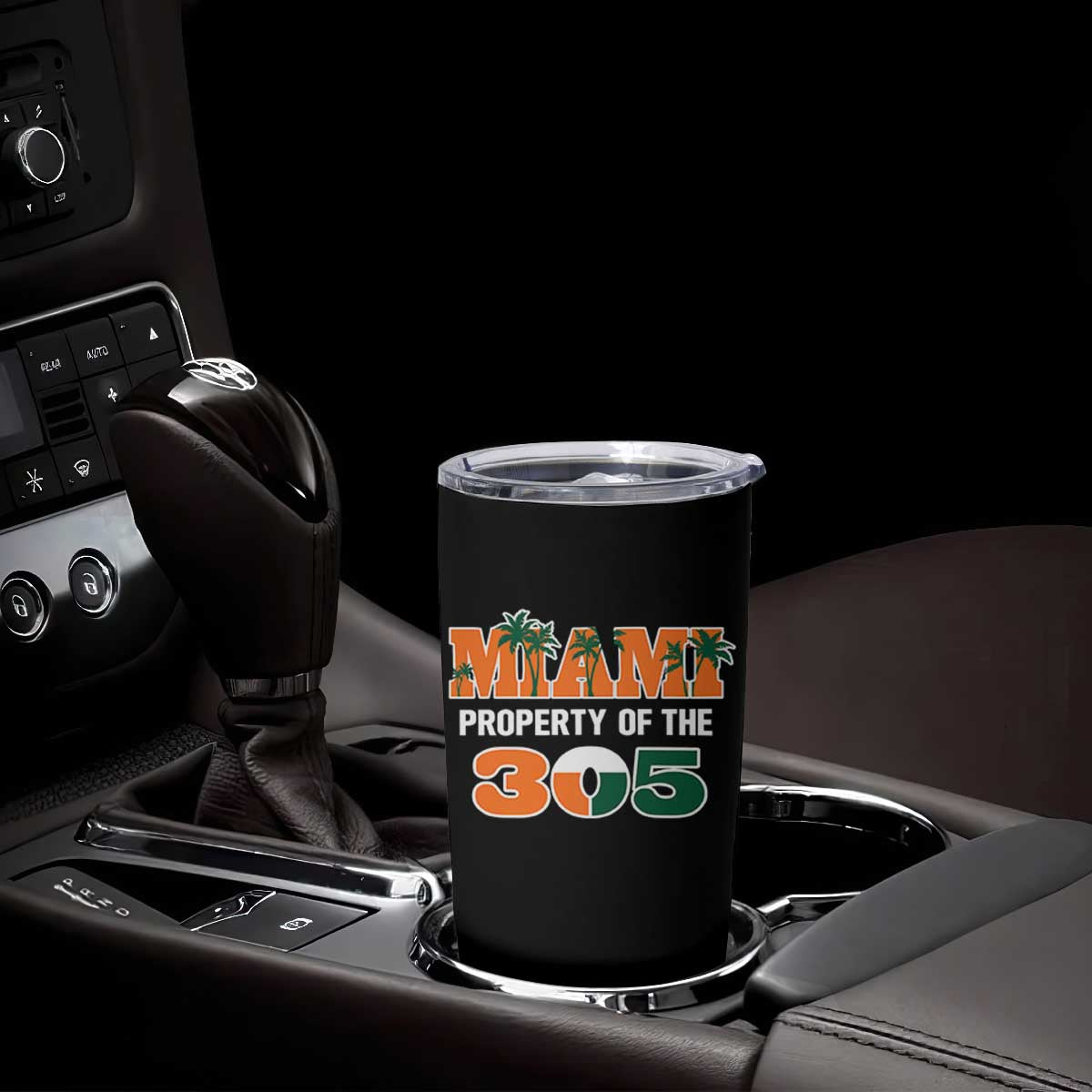 305 Miami Pride Tumbler Cup Urban Style Miami Beach Graphic TS10 Print Your Wear