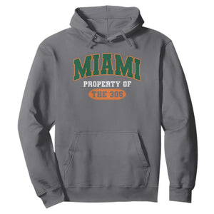 305 Miami Hoodie Florida FL Vintage Athletic Sports TS10 Charcoal Print Your Wear