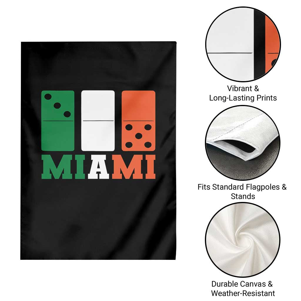 305 Miami Garden Flag Three Zero Five Domino TS10 Print Your Wear