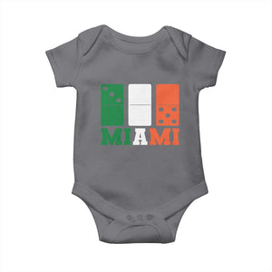 305 Miami Baby Onesie Three Zero Five Domino TS10 Charcoal Print Your Wear