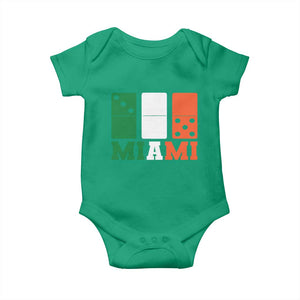 305 Miami Baby Onesie Three Zero Five Domino TS10 Irish Green Print Your Wear