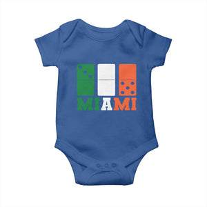 305 Miami Baby Onesie Three Zero Five Domino TS10 Royal Blue Print Your Wear