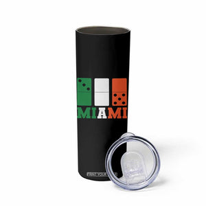 305 Miami Skinny Tumbler Three Zero Five Domino TS10 Print Your Wear