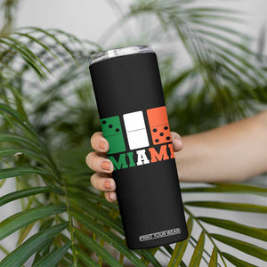 305 Miami Skinny Tumbler Three Zero Five Domino TS10 Print Your Wear