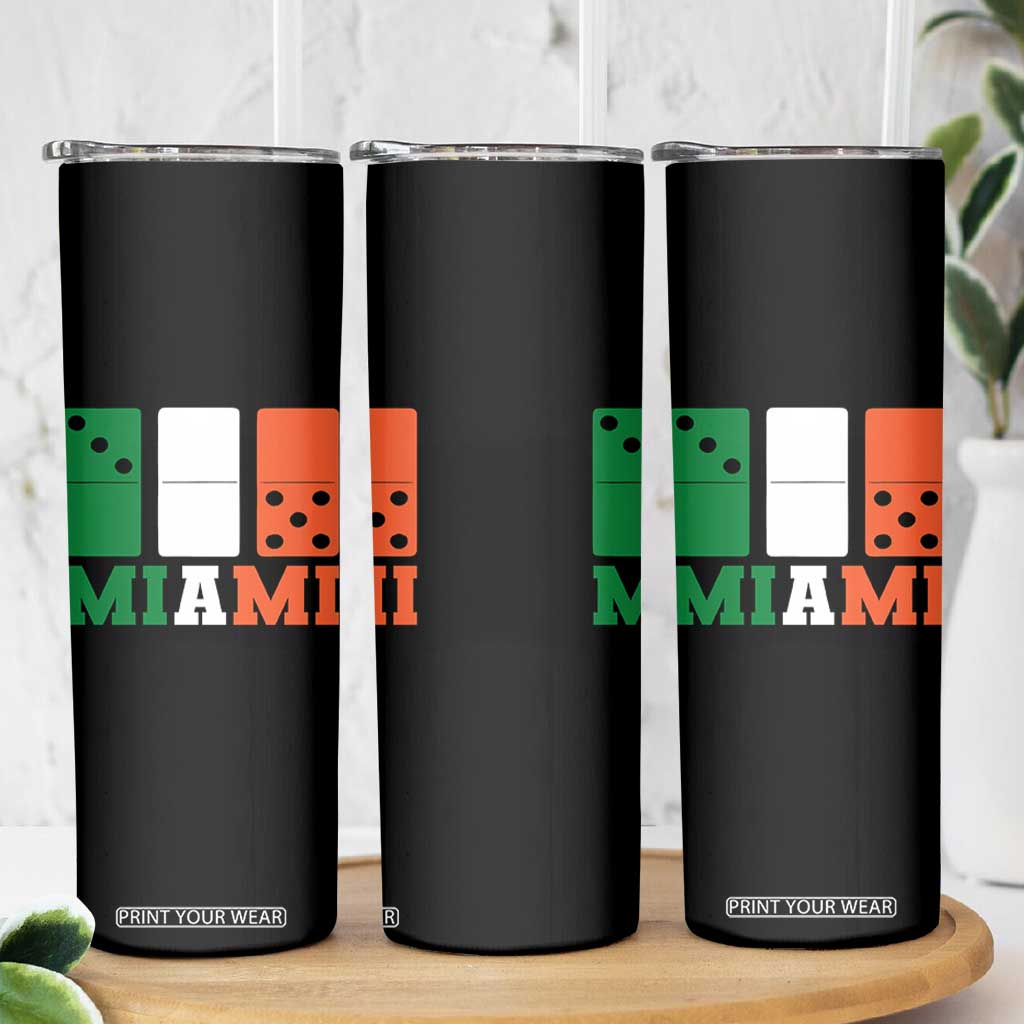 305 Miami Skinny Tumbler Three Zero Five Domino TS10 Print Your Wear