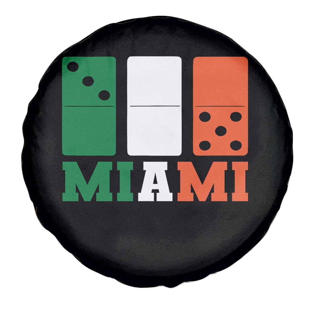 305 Miami Spare Tire Cover Three Zero Five Domino TS10 Print Your Wear