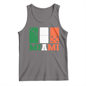 305 Miami Tank Top Three Zero Five Domino TS10 Deep Heather Print Your Wear