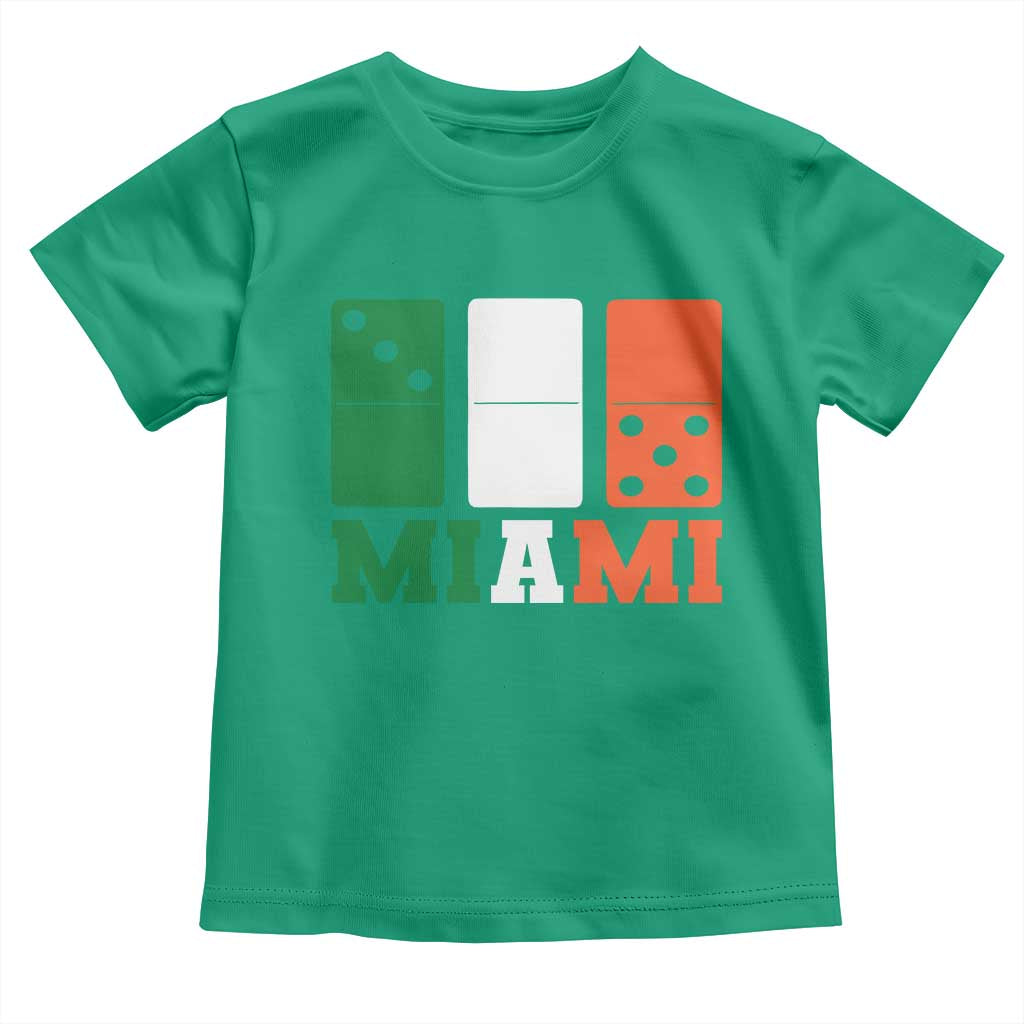 305 Miami Toddler T Shirt Three Zero Five Domino TS10 Irish Green Print Your Wear