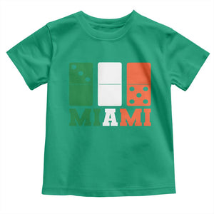 305 Miami Toddler T Shirt Three Zero Five Domino TS10 Irish Green Print Your Wear