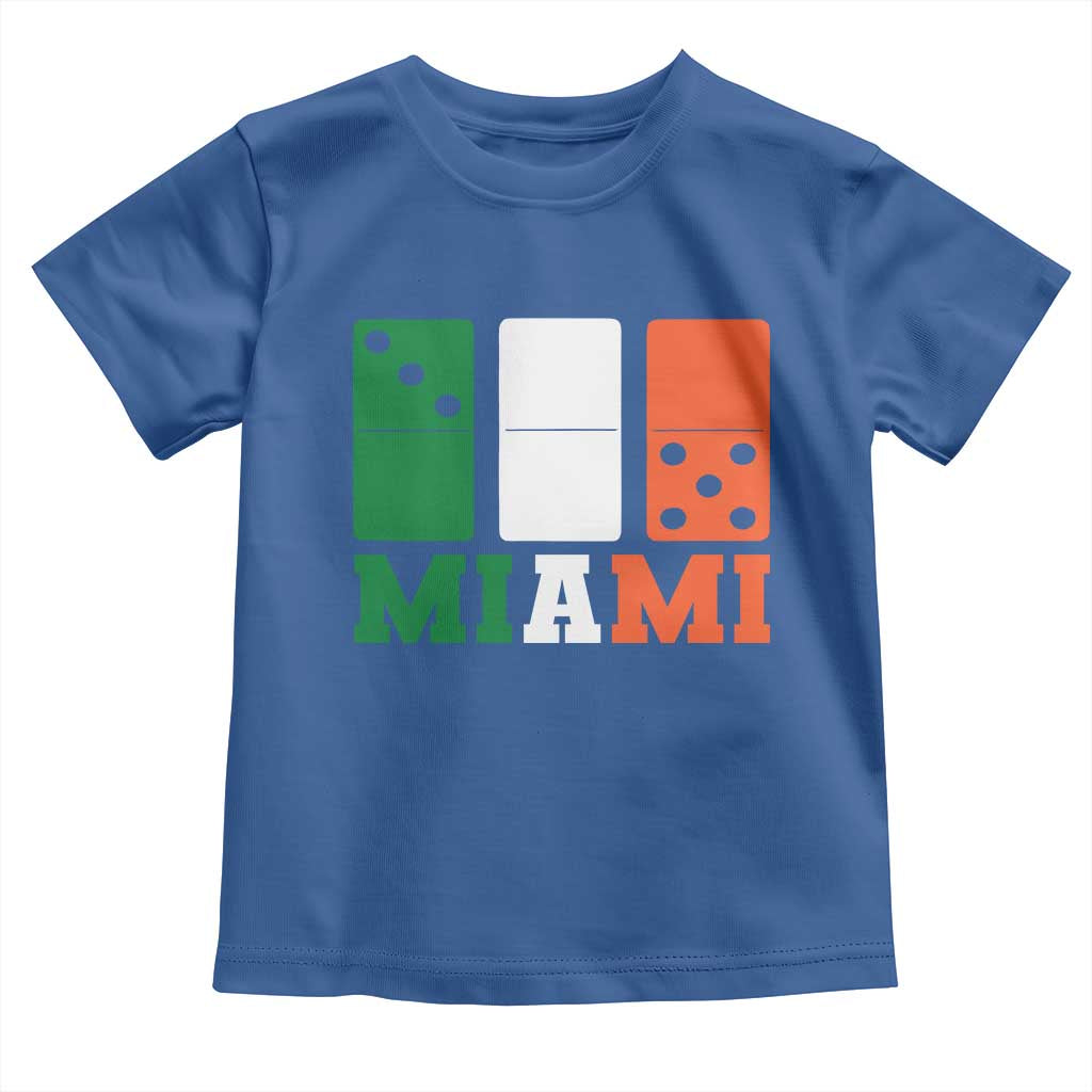 305 Miami Toddler T Shirt Three Zero Five Domino TS10 Royal Blue Print Your Wear
