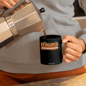 Miami Coffee Mug Florida FL Retro Vintage Weathered Athletic Sports TS10 Print Your Wear
