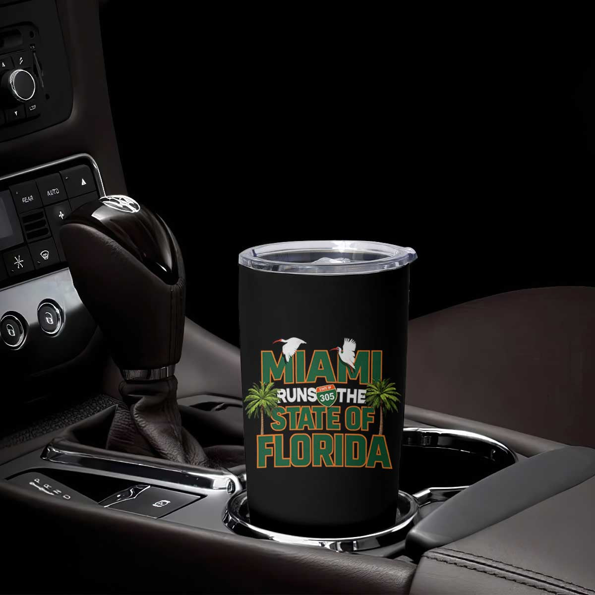 Miami Runs The State of Florida Tumbler Cup FL Miami Dade County 305 Pride TS10 Print Your Wear