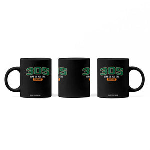 Miami 305 Give Us All The Smoke Coffee Mug Vintage Athletic Sports Florida FL TS10 Print Your Wear