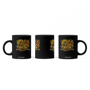Boston Ice Hockey Coffee Mug Retro Fear The Bear Funny Sarcastic Saying TS10 Print Your Wear