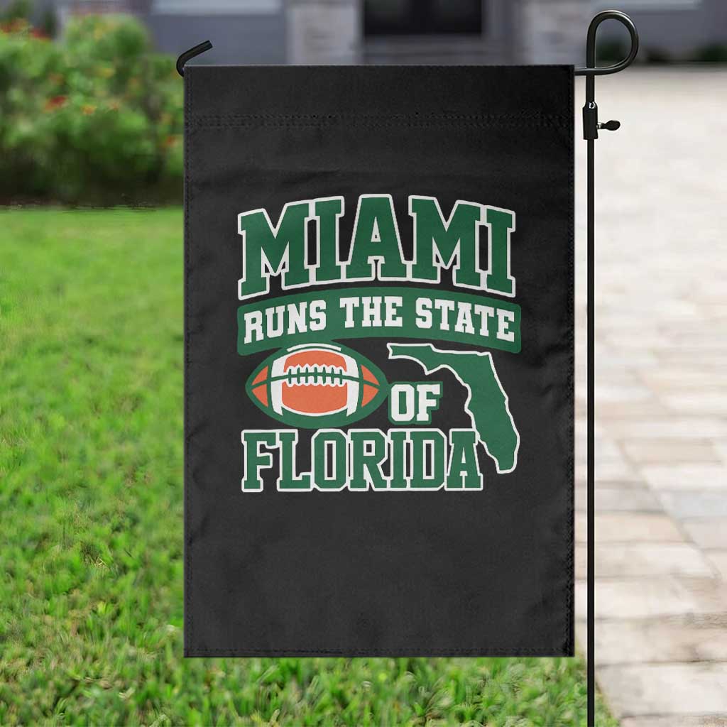 Miami Garden Flag Runs The State of Florida Dade County 305 Pride TS10 Print Your Wear