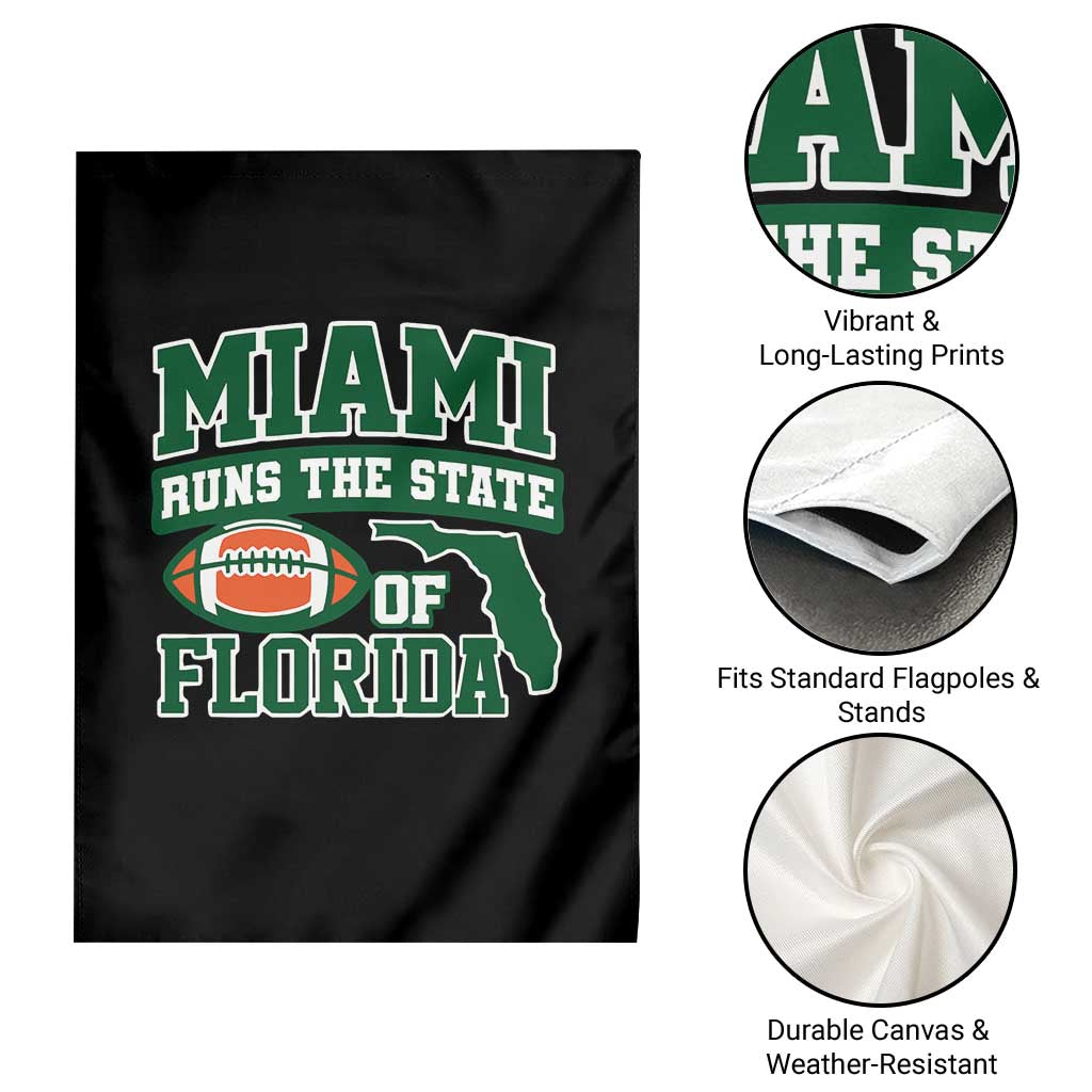 Miami Garden Flag Runs The State of Florida Dade County 305 Pride TS10 Print Your Wear