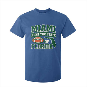 Miami T Shirt For Kid Runs The State of Florida Dade County 305 Pride TS10 Royal Blue Print Your Wear