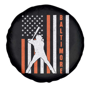 Baltimore Sport Baseball Fans Spare Tire Cover Cool Distressed US Flag Maryland TS10 Print Your Wear