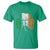 Irish St Patricks Day Shamrock T Shirt Retro Clover Ireland Flag Lucky Gifts TS10 Irish Green Print Your Wear