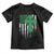 St Patricks Day American Flag Toddler T Shirt Celtic Cross Shamrocks TS10 Black Print Your Wear