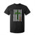 American Flag Shamrocks St Patricks Day T Shirt For Kid Vintage Irish USA TS10 Black Print Your Wear